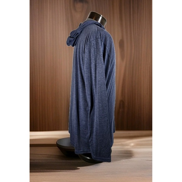 St Louis‎ Aquarium Hoodie Adult 2XL Blue Long Sleeve Lightweight Cotton Blend - Picture 5 of 12